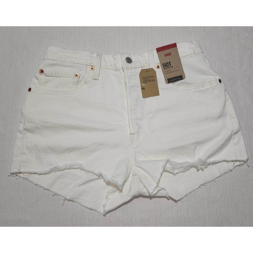 Levi's 501 shorts original 31'' waists a high rise women's